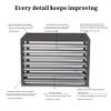 Aluminum AC & Heat Pump Cover, Privacy Screen & Plant Stand view 3