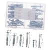 42-Piece Galvanized Carbon Steel Hollow Wall Anchors view 3