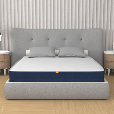 MiaSuite Memory Foam Mattress 170 x 190 cm, 10 cm High, Antiallergic, Antibacterial, Dust Mite Protection, Breathable, Orthopedic, 100% Made in Italy | Mila
