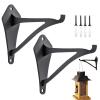 Outdoor Plant Hooks – Lantern Wall Hooks, Set of 2 view 1