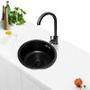 BCJMKDX Round Kitchen Sink, Countertop or Undermount, 30 × 30 × 14 cm view 2