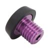 ZDETGU Billiard Butt Cover Protector - Aluminum and Rubber Plug for Pool Cues view 1