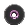 ZDETGU Billiard Butt Cover Protector - Aluminum and Rubber Plug for Pool Cues view 4