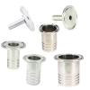 ZDVHOMCB FIT Tube I.D. 51 mm Barbed 2" Tri-Clamp 304 Stainless Steel Adapter Tube Fitting view 2