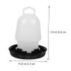 Abaodam Automatic Plastic Chicken Waterer, Easy Refill, for Home Use in Chicken Coops view 3