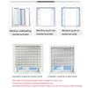 Green Blackout Aluminum Venetian Blind, Side-Pull Roller Blind, Customizable, 85 x 210 cm view 3