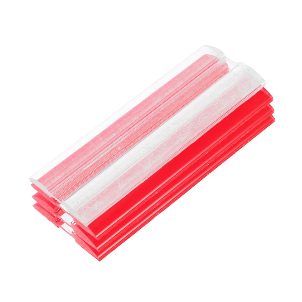 Anneome 4-Piece Self-Adhesive Acrylic Hinges, Transparent Cabinet Hinges for Doors, Windows, and Cabinets