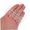 Anneome 4-Piece Self-Adhesive Acrylic Hinges, Transparent Cabinet Hinges for Doors, Windows, and Cabinets view 4