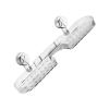 XINYIN Sponge Holder with Transparent Suction Cup, Adhesive Bathroom Shelf view 1