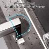 XINYIN Sponge Holder with Transparent Suction Cup, Adhesive Bathroom Shelf view 4