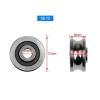 SBSSYVLMV Drive Products Large Chrome Steel SG15 Guide Rollers with Gothic Arch Groove, SG15RS Type, Embroidery Machine Bearings, SG15-2RS Ball Bearings view 2