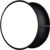 70 cm Black Bathroom Mirror Cabinet with Two-Way Sliding Door view 4