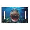 HiHELLOH Big Mouth Sea Shark Golf Cart Towel Seat Cover, Heat-Resistant and Durable view 2