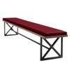 WLXFF Padded Beer Bench Cushion, No. 12, 110 x 28 x 3 cm view 1