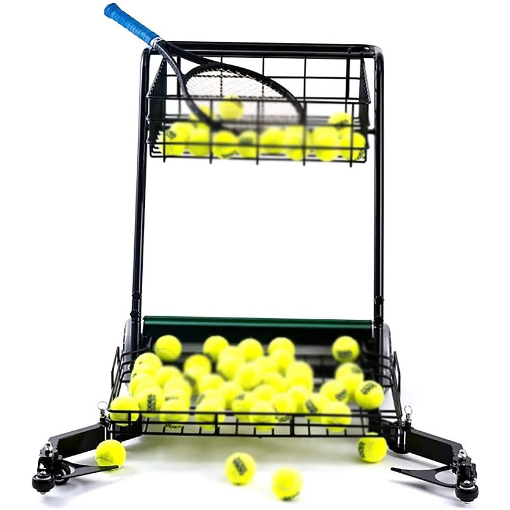 SFSLBFB Tennis Ball Collector, Automatic Retriever, Holds up to 290 Balls