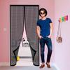 Magnetic Screen Door 118 x 220 cm, No Drilling, Easy Installation, Black view 1