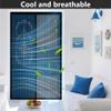 Magnetic Screen Door 118 x 220 cm, No Drilling, Easy Installation, Black view 3