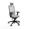 Piqueras y Crespo Computer Chair with Adjustable Backrest, 2D Armrests, 2D Headrest, 1D Lumbar Support and 5-Way Synchronous Mechanism view 1