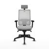 Piqueras y Crespo Computer Chair with Adjustable Backrest, 2D Armrests, 2D Headrest, 1D Lumbar Support and 5-Way Synchronous Mechanism view 2