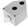 Emergency Stop Switch Box, Aluminum, IP65, 22 mm Hole, 45 mm Spacing view 3