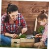 TOYANDONA Garden Tool Set with Wooden Handles view 3