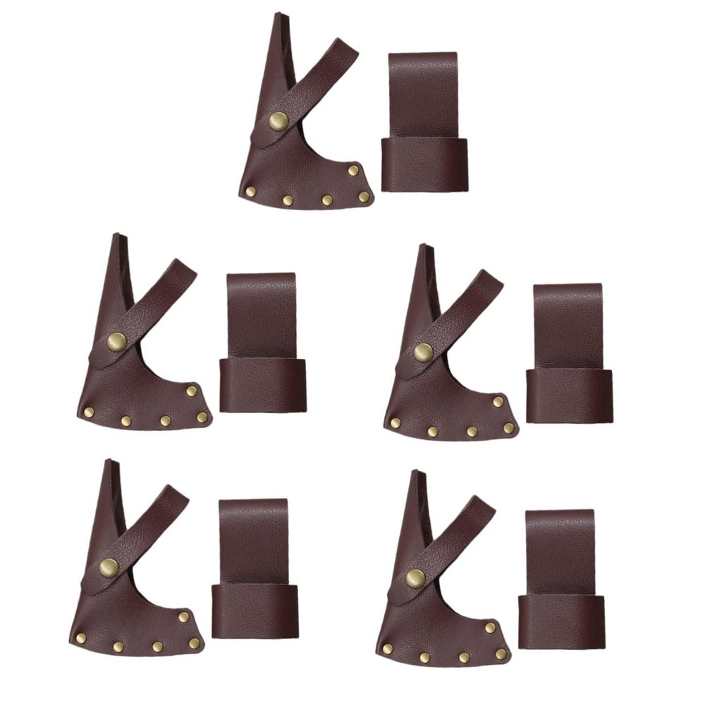 Abaodam 5-Piece Axe Protective Covers, High-Quality PU, Durable and Robust