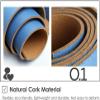 ApuaVireo&Co Self-Adhesive Cork Bulletin Board, 8 mm Thick, Gray, 1.22 x 1.64 m (48 x 64.5 in) view 4