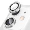 Camera Protector for iPhone 16 Pro Max, Diamond 9H Tempered Glass Lens Protector with Sparkling Crystal Aluminum Alloy Ring view 1