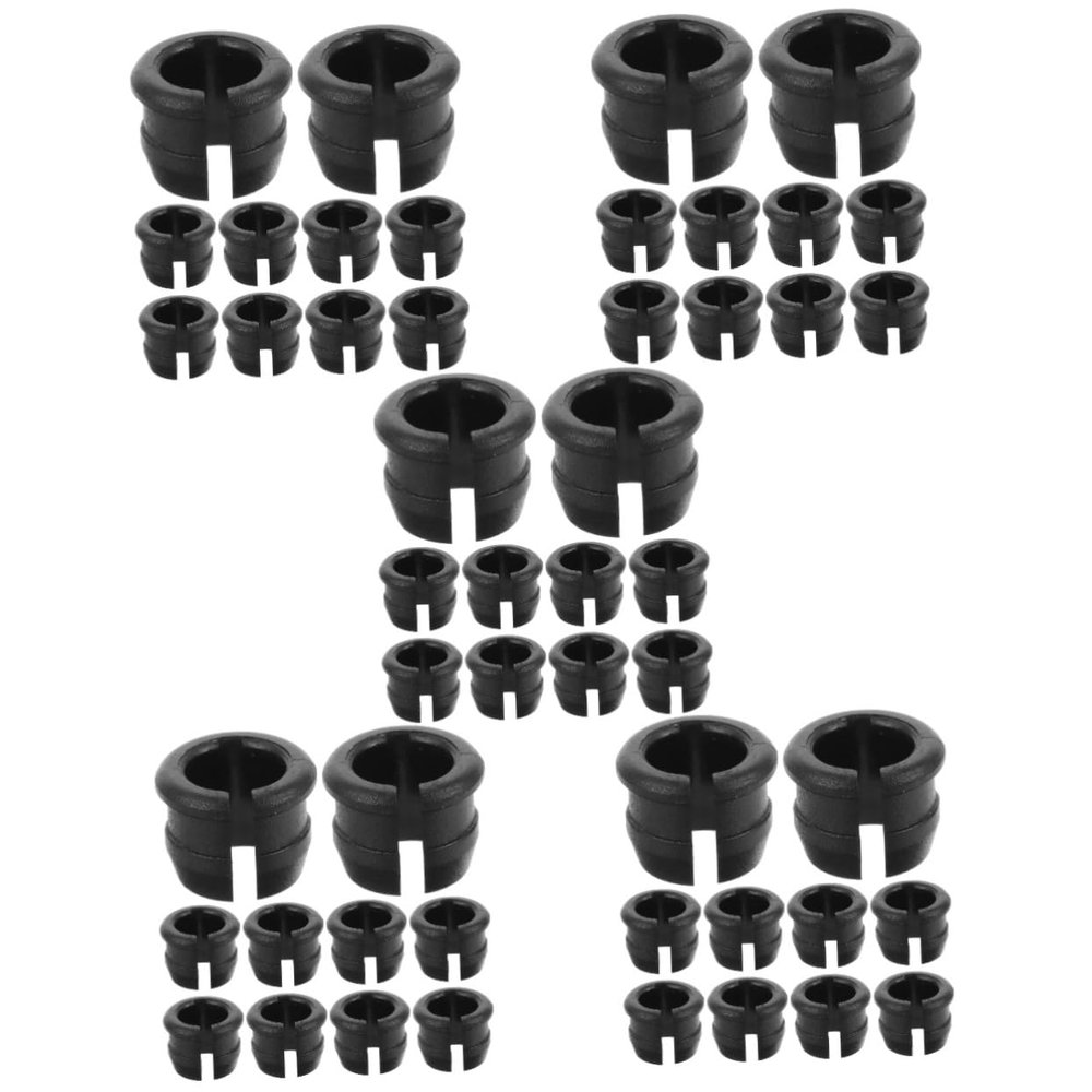 Toddmomy 5-Piece Bicycle Valve Adapter Set, Lightweight and Compact for Mountain Bikes and Road Bikes, Easy Inflation, 10 Pieces × 5