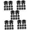 Toddmomy 5-Piece Bicycle Valve Adapter Set, Lightweight and Compact for Mountain Bikes and Road Bikes, Easy Inflation, 10 Pieces × 5 view 1