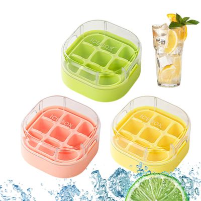 Small Ice Cube Trays – Reusable Square Ice Maker Mold