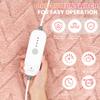 CURECURE Heated Blanket Electric Throw 130 x 180 cm, M-Pattern, Pink view 4