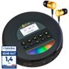 Nomad Portable CD Player with Bluetooth, FM Radio, and Headphones view 1