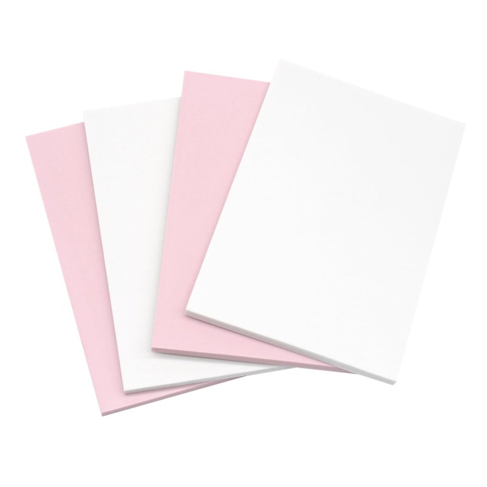 Veemoon 4-Piece Rubber Carving Blocks, 15 x 10 x 0.6 cm