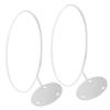 2-Piece Iron Soccer Ball Wall Holder for Storage and Display view 1
