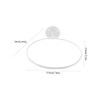 2-Piece Iron Soccer Ball Wall Holder for Storage and Display view 2