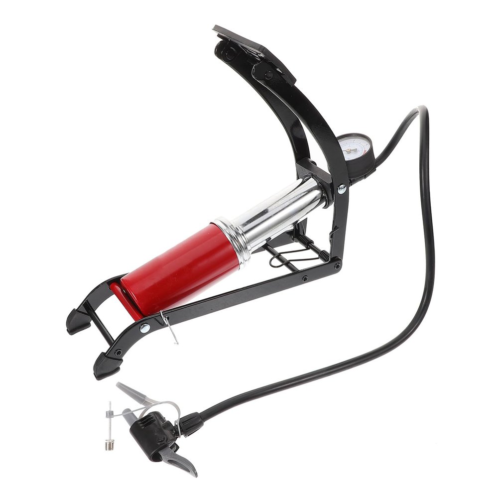 JOINPAYA Vertical Portable Tire Pump for Bicycles, Cars, and Motorcycles, Sturdy Foot Pump