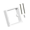 Fahoujs Single-Gang Outlet Box Extender, ABS view 1