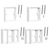 Fahoujs Single-Gang Outlet Box Extender, ABS view 4