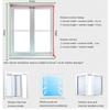 Yellow Blackout Aluminum Venetian Blind, Side-Cord Roller Blind for Home, Kitchen, or Office, Customizable (50 × 110 cm) view 2