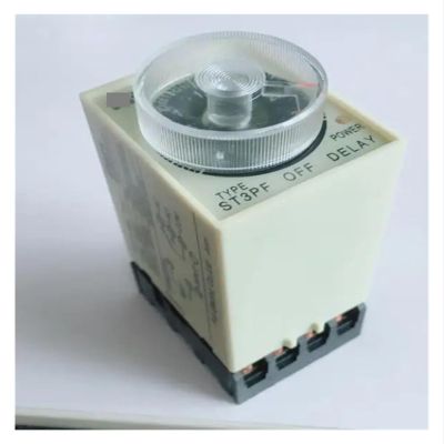 PKNVKZIDK ST3PF 24 V Power-Off Delay Timer Relay, 8-Pin, with Base