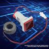 LED Digital Voltmeter, 22 mm, 60–500 V / 0–100 A Dual Display, Red view 3