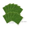 INOOMP 15-Piece Artificial Moss for Crafts, Green Artificial Grass for Model Making and Miniature Garden Décor view 2