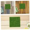 INOOMP 15-Piece Artificial Moss for Crafts, Green Artificial Grass for Model Making and Miniature Garden Décor view 3