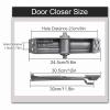 TRUNXUCL Commercial Automatic Door Closer, Heavy-Duty Door Damper, Adjustable Closing Speed view 2