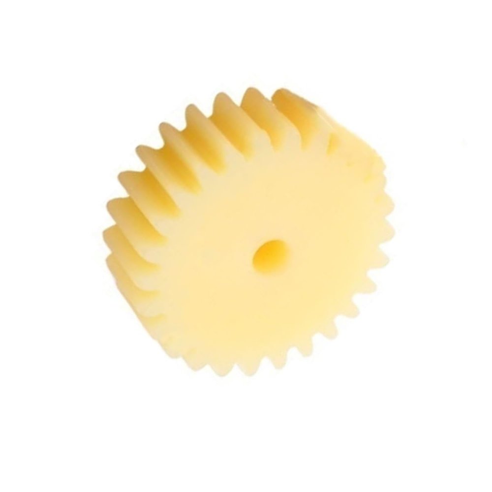 GTPBAO 1-Pc. Nylon Straight-Tooth Gear, Module 2, Cylindrical Flat Gear, 19T