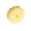 GTPBAO 1-Pc. Nylon Straight-Tooth Gear, Module 2, Cylindrical Flat Gear, 19T view 1
