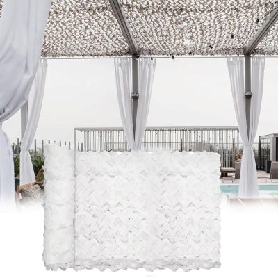 Generic Beige Camouflage Net for Patio, Sun Shade and Privacy Screen, 2x3.0 m, 2x4.0 m, 3x4.0 m, 5x6.0 m, for Camping, Hunting, Party Decor and Sun Protection (4.5x5.5 m / 14.8x18 ft)