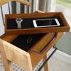 Wooden Shoe Rack with Garment Valet and Removable Tray view 4