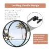 Round Pivot Shed Window, Black B, 100 cm view 3